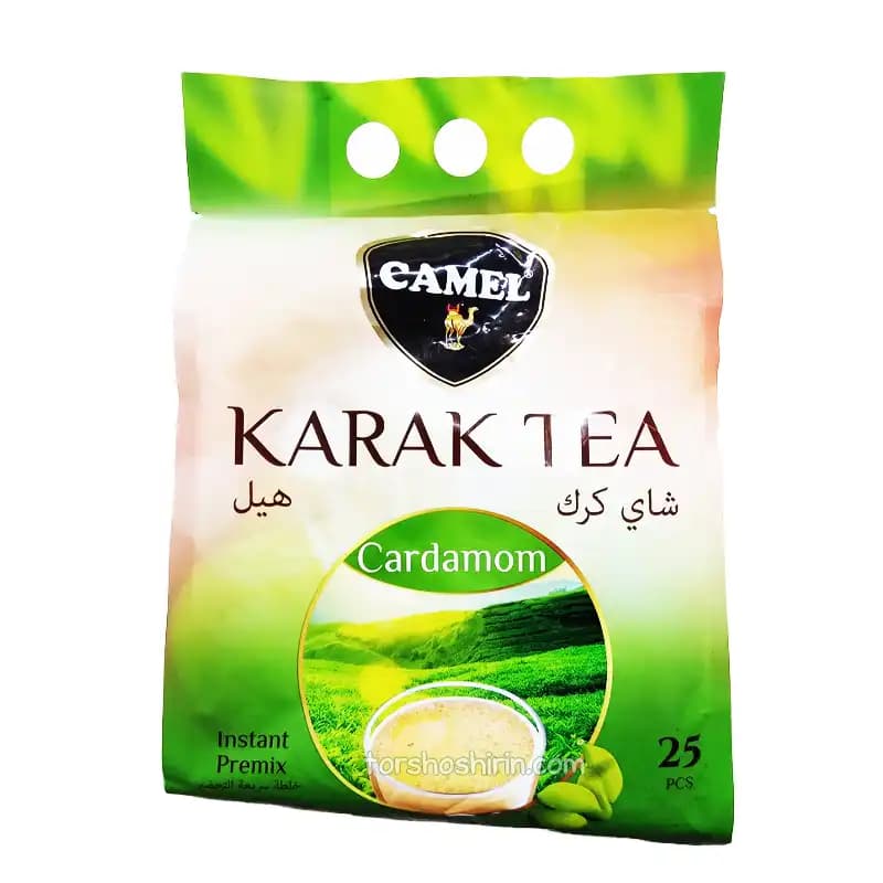 چای کرک کمل طعم هل بسته 25 عددی