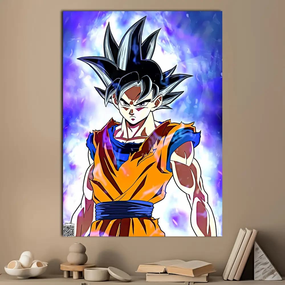 متال پوستر انیمه Goku کد A057 — تصویر ۳