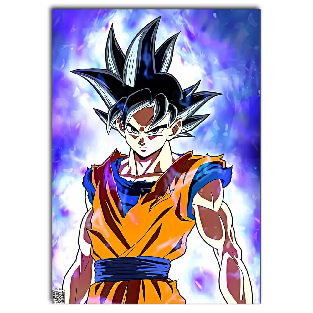 متال پوستر انیمه Goku کد A057
