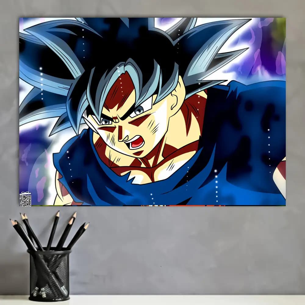 متال پوستر انیمه Goku کد A056 — تصویر ۲