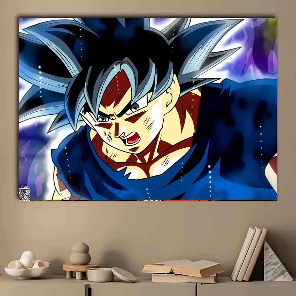 متال پوستر انیمه Goku کد A056 — تصویر ۳