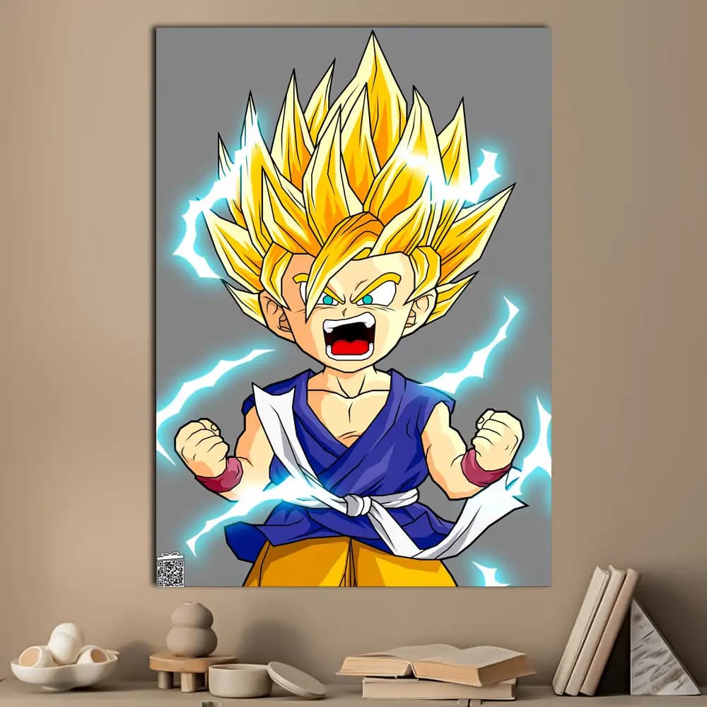 متال پوستر انیمه Dragon Ball کد A053 — تصویر ۳
