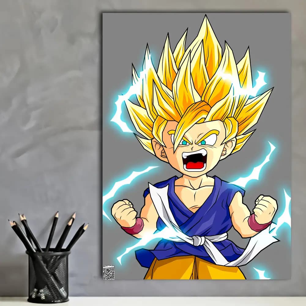 متال پوستر انیمه Dragon Ball کد A053 — تصویر ۲
