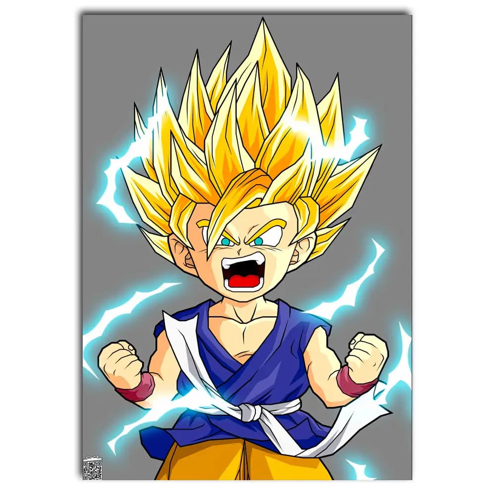 متال پوستر انیمه Dragon Ball کد A053