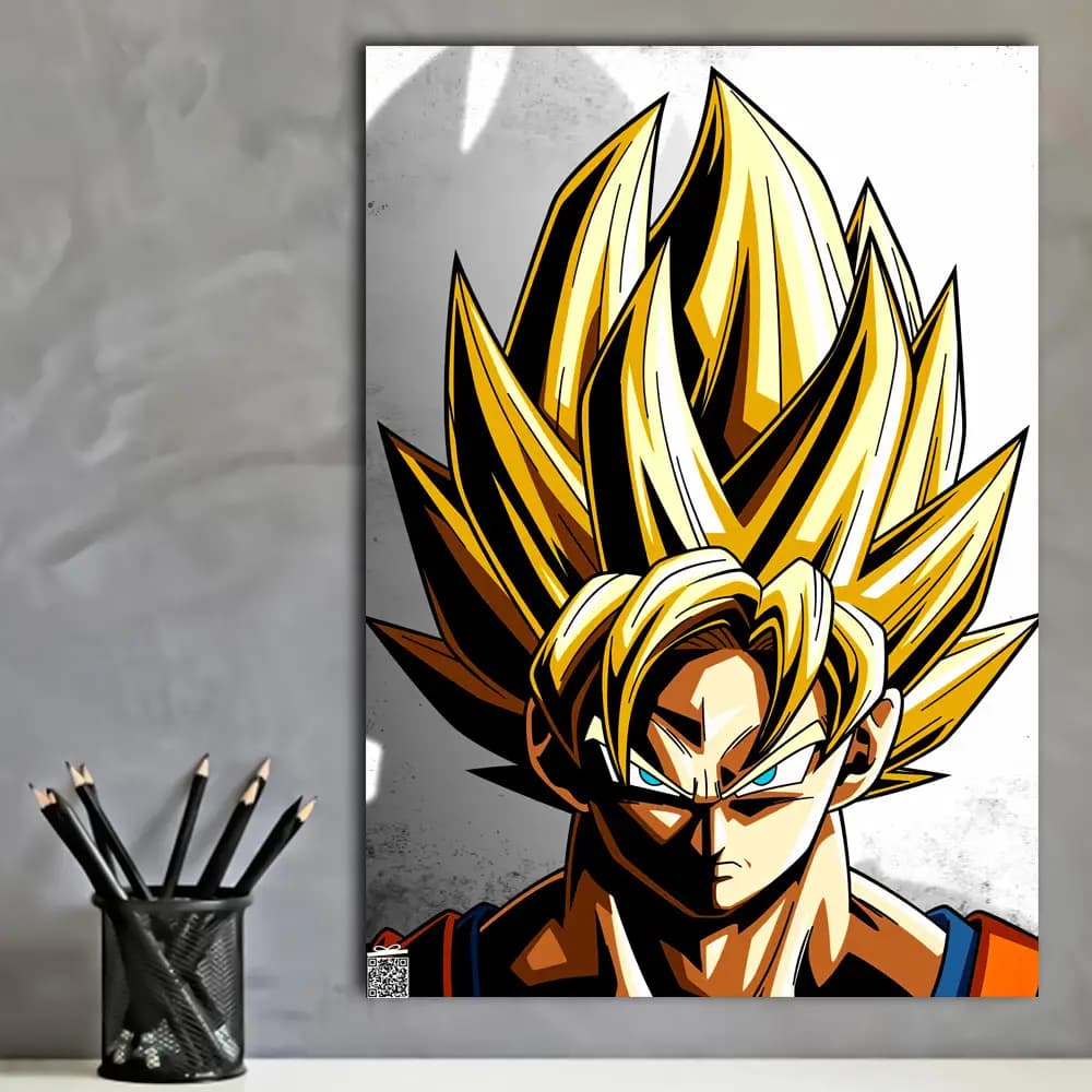 متال پوستر انیمه Dragon Ball کد A052 — تصویر ۲