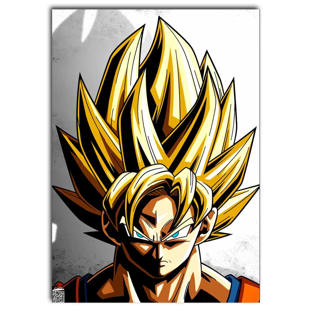 متال پوستر انیمه Dragon Ball کد A052