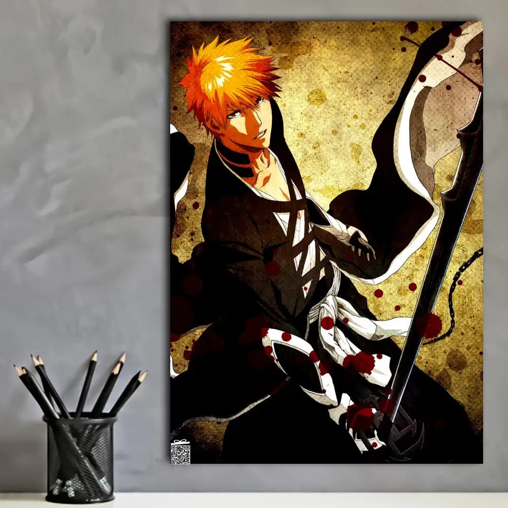متال پوستر انیمه Bleach کد A044 — تصویر ۲
