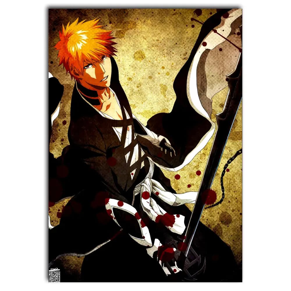 متال پوستر انیمه Bleach کد A044