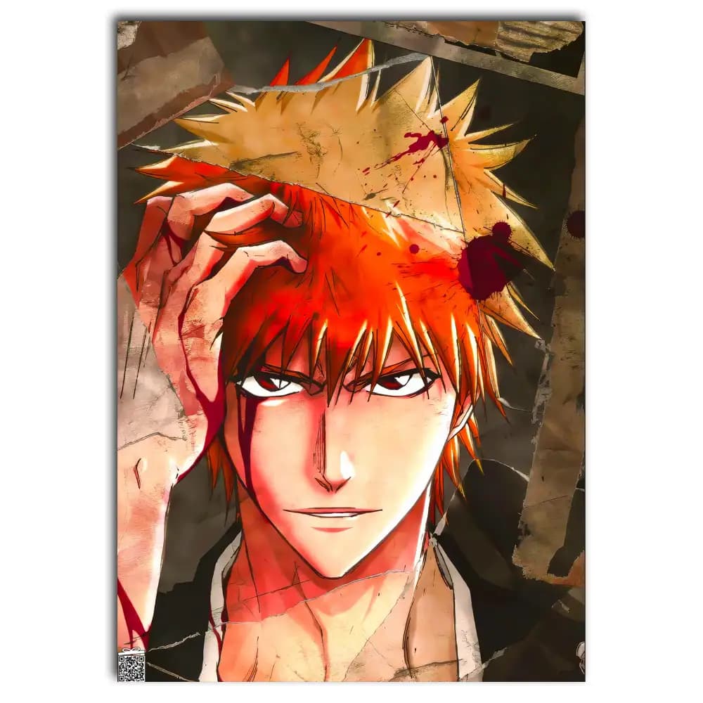 متال پوستر انیمه Bleach کد A043