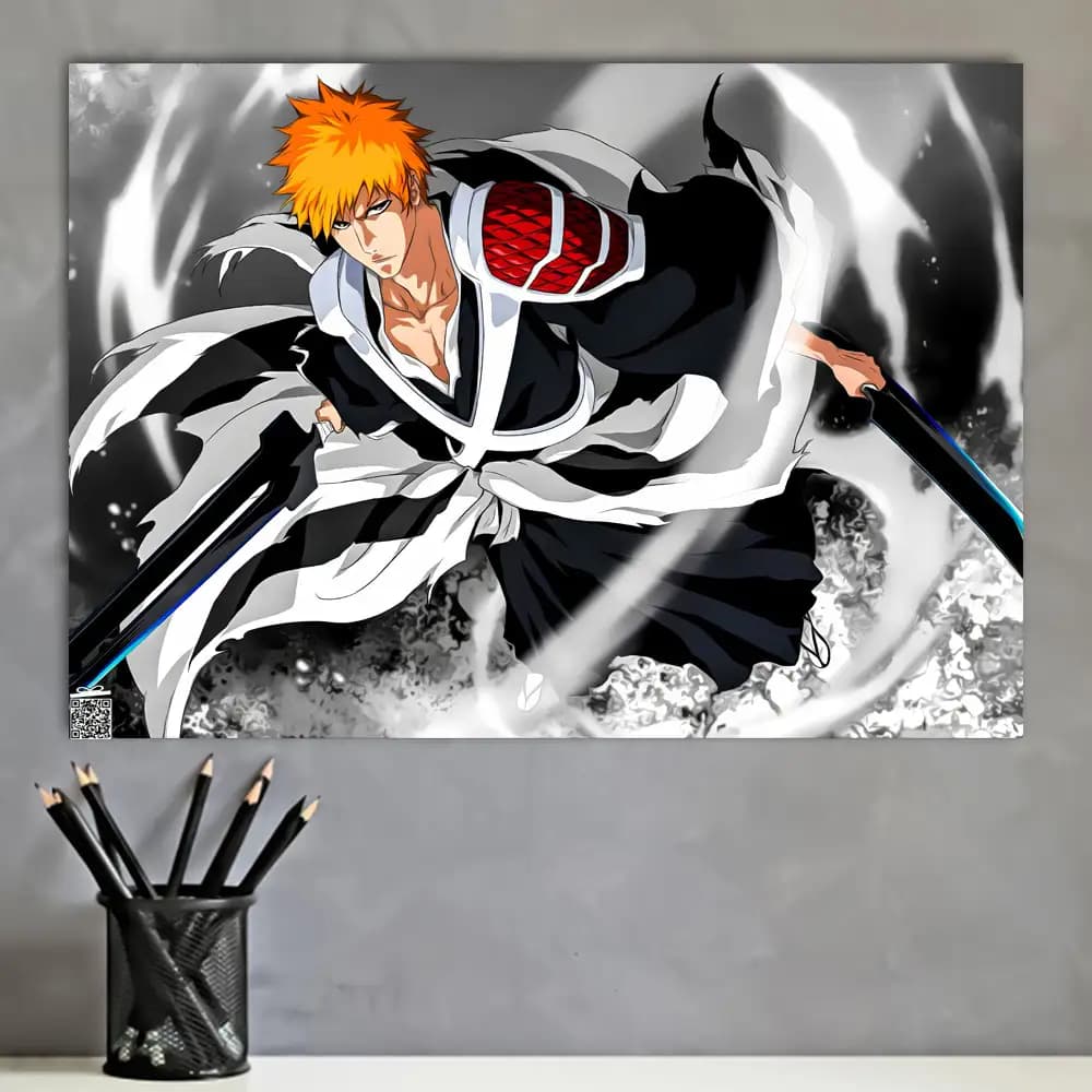 متال پوستر انیمه Bleach کد A041 — تصویر ۲