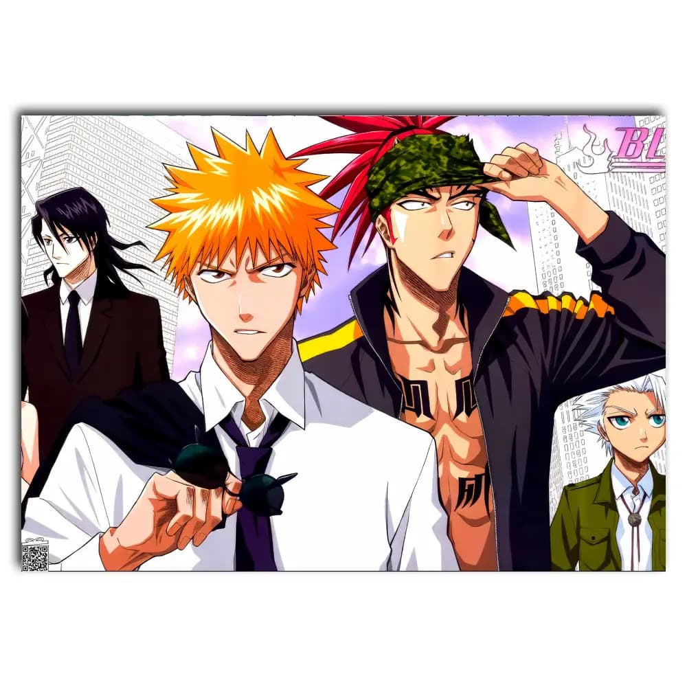 متال پوستر انیمه Bleach کد A039