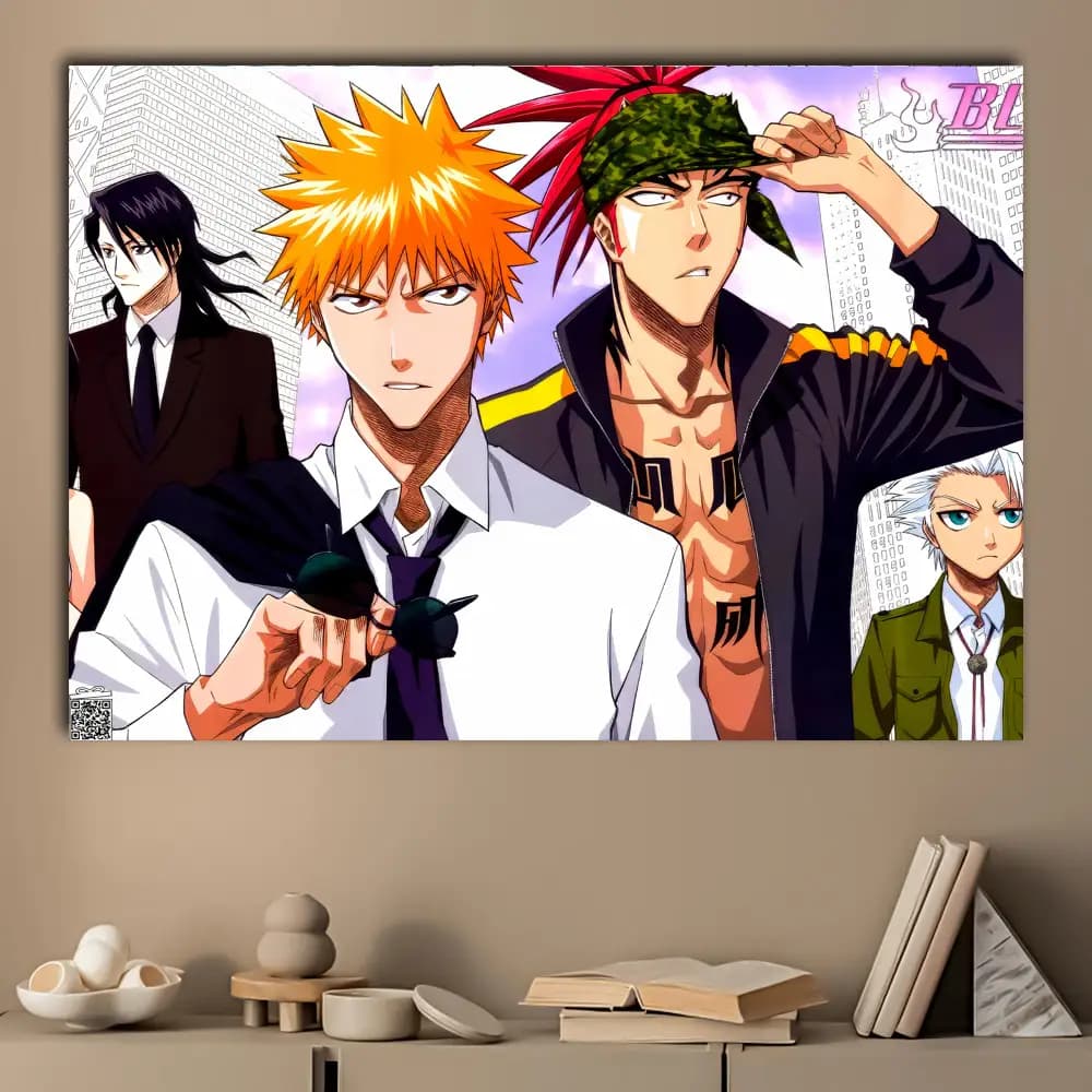 متال پوستر انیمه Bleach کد A039 — تصویر ۳