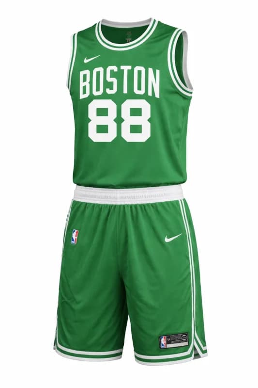 ست ورزشی بسکتبالی مردانه بوستون سلتیکس Boston 88 | رکابی و شلوارک سبز