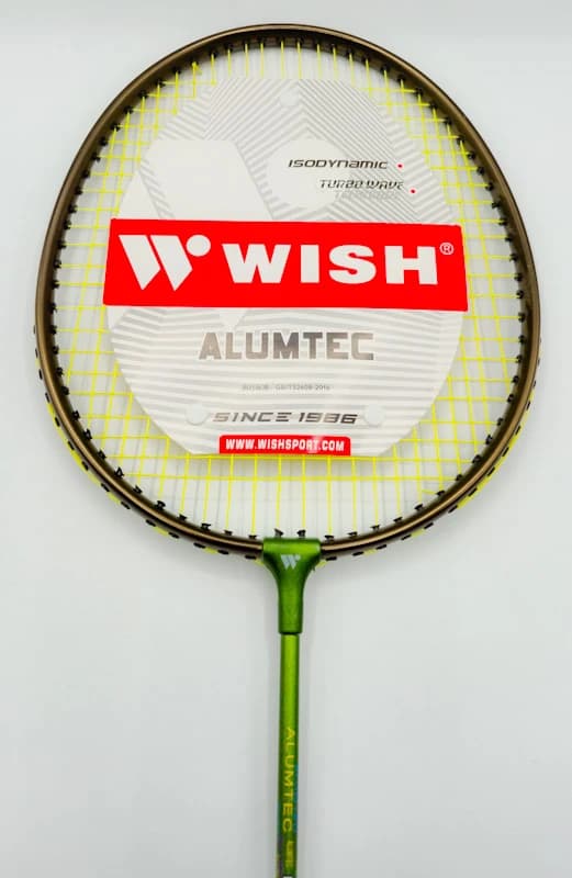 راکت بدمینتون ویش (Wish) مدل Alumtec 550 | تکی (دو تکه) همراه با نیم‌کاور — تصویر ۲
