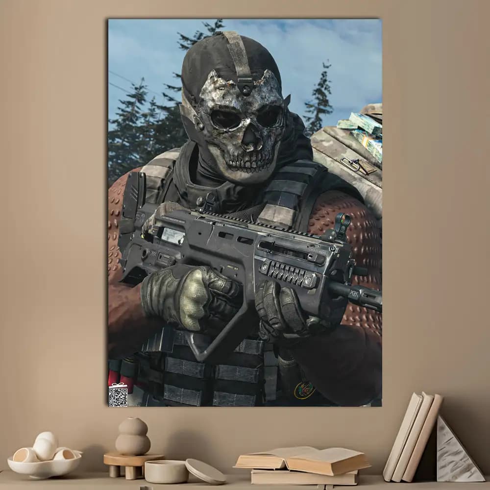 متال پوستر بازی Call Of Duty کد G011 — تصویر ۳