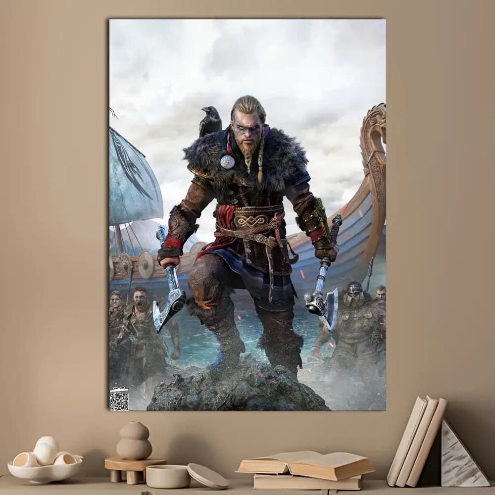 متال پوستر بازی Assassins Creed کد G010 — تصویر ۳