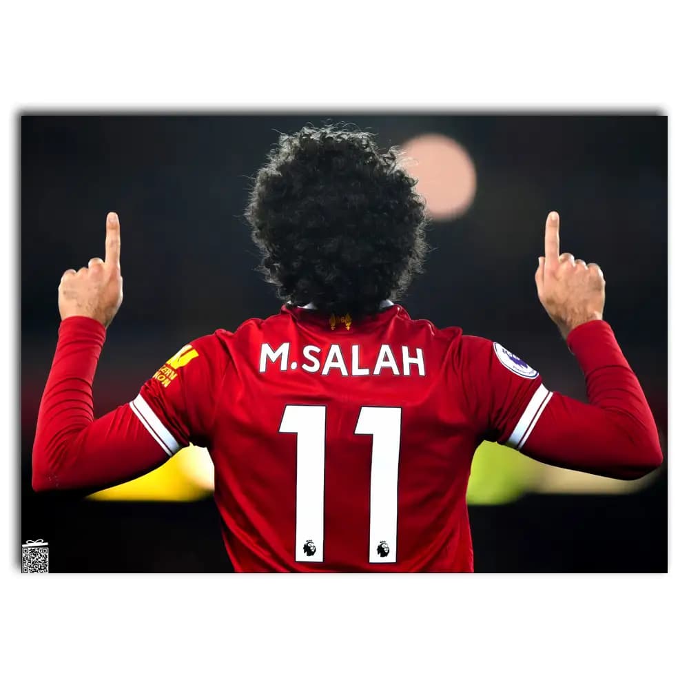 متال پوستر Mohamed Salah کد F006