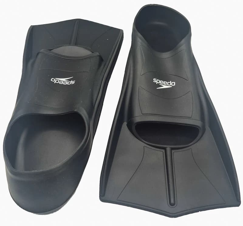 فین شنا قدرتی اسپیدو (Speedo) رنگ تمام مشکی | سایز L | سیلیکون نرم — تصویر ۳