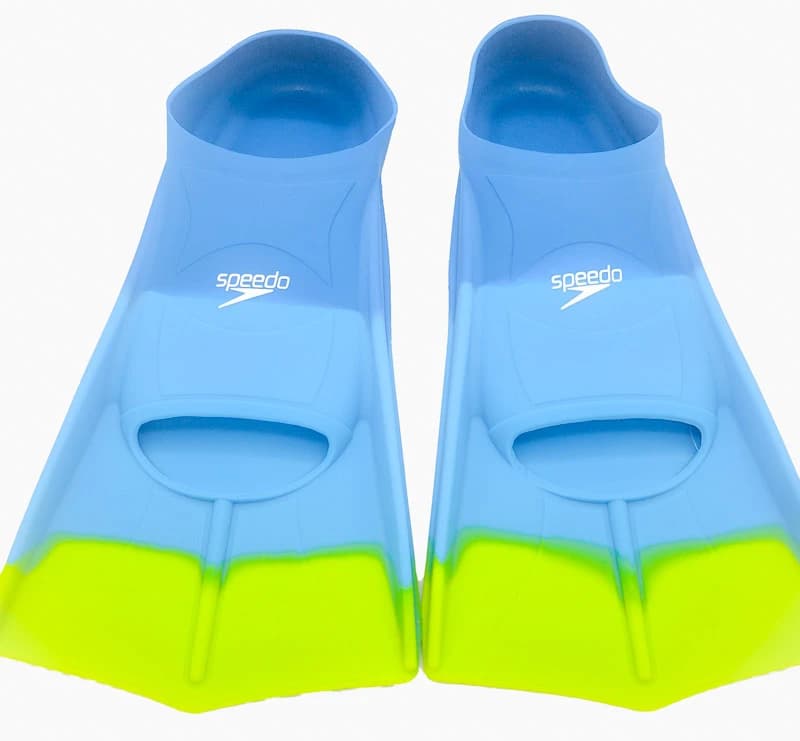 فین شنا قدرتی اسپیدو (Speedo) طرح آبی سبز | سیلیکون نرم | مخصوص تمرینات پا — تصویر ۶