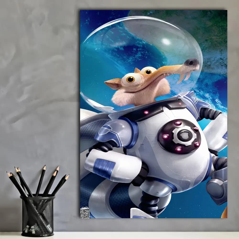 متال پوستر انیمیشن Ice Age کد K015 — تصویر ۲