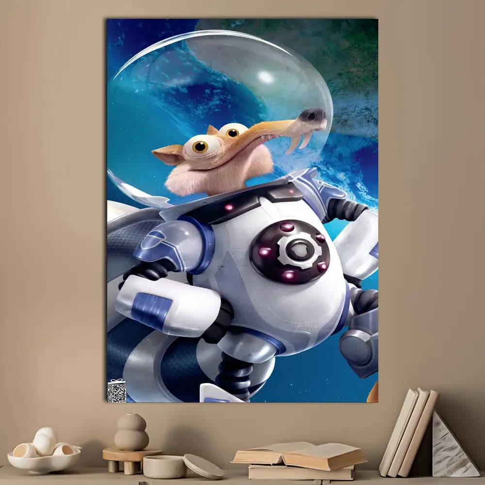 متال پوستر انیمیشن Ice Age کد K015 — تصویر ۳