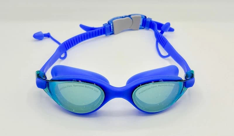 عینک شنا حرفهای اسپیدو (Speedo) مدل 101-M | بند قفلی و لنز پلیکربنات | گوشگیر متصل — تصویر ۵