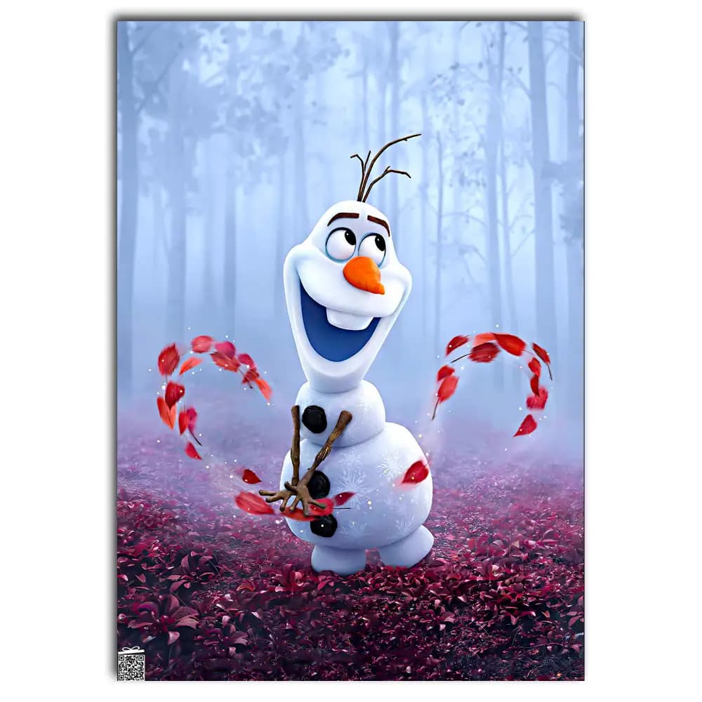 متال پوستر انیمیشن Frozen کد K012