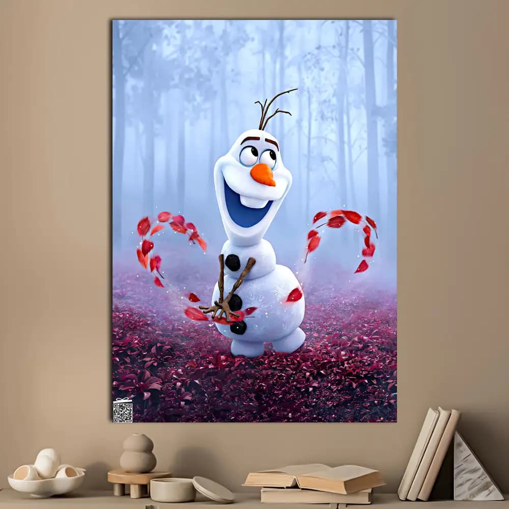 متال پوستر انیمیشن Frozen کد K012 — تصویر ۳