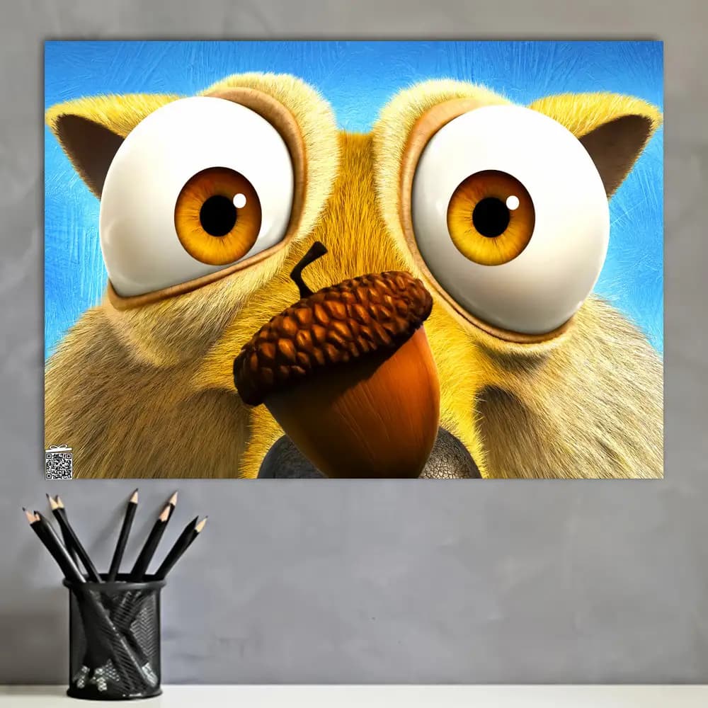 متال پوستر انیمیشن Ice Age کد K006 — تصویر ۲