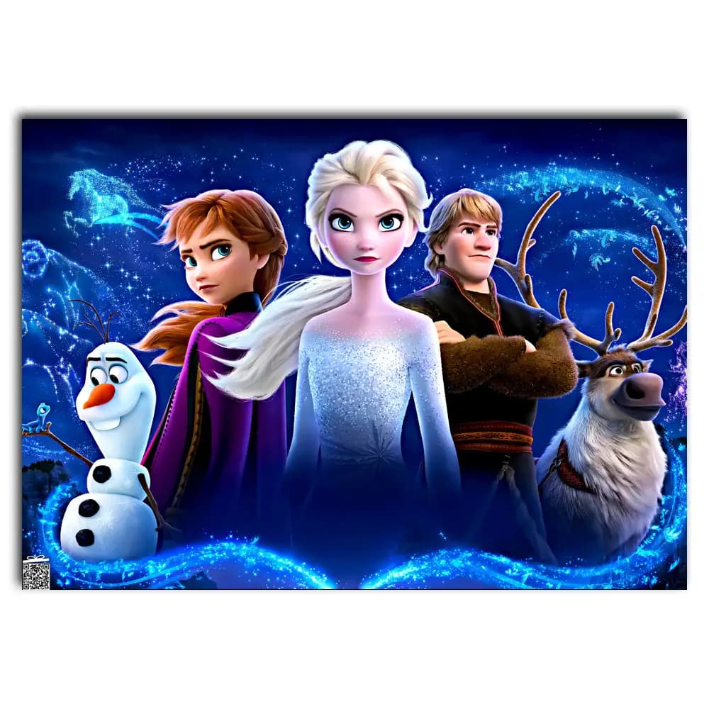 متال پوستر انیمیشن Frozen کد K003