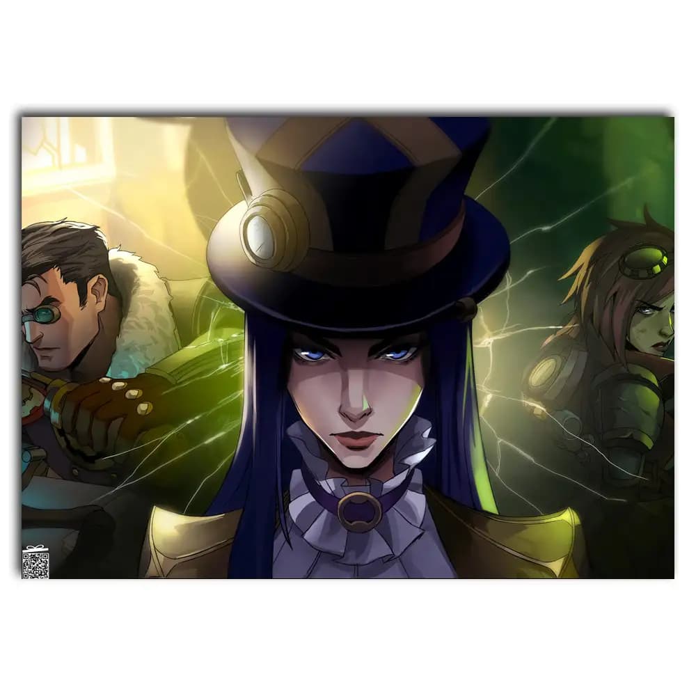 متال پوستر انیمیشن Arcane کد K001
