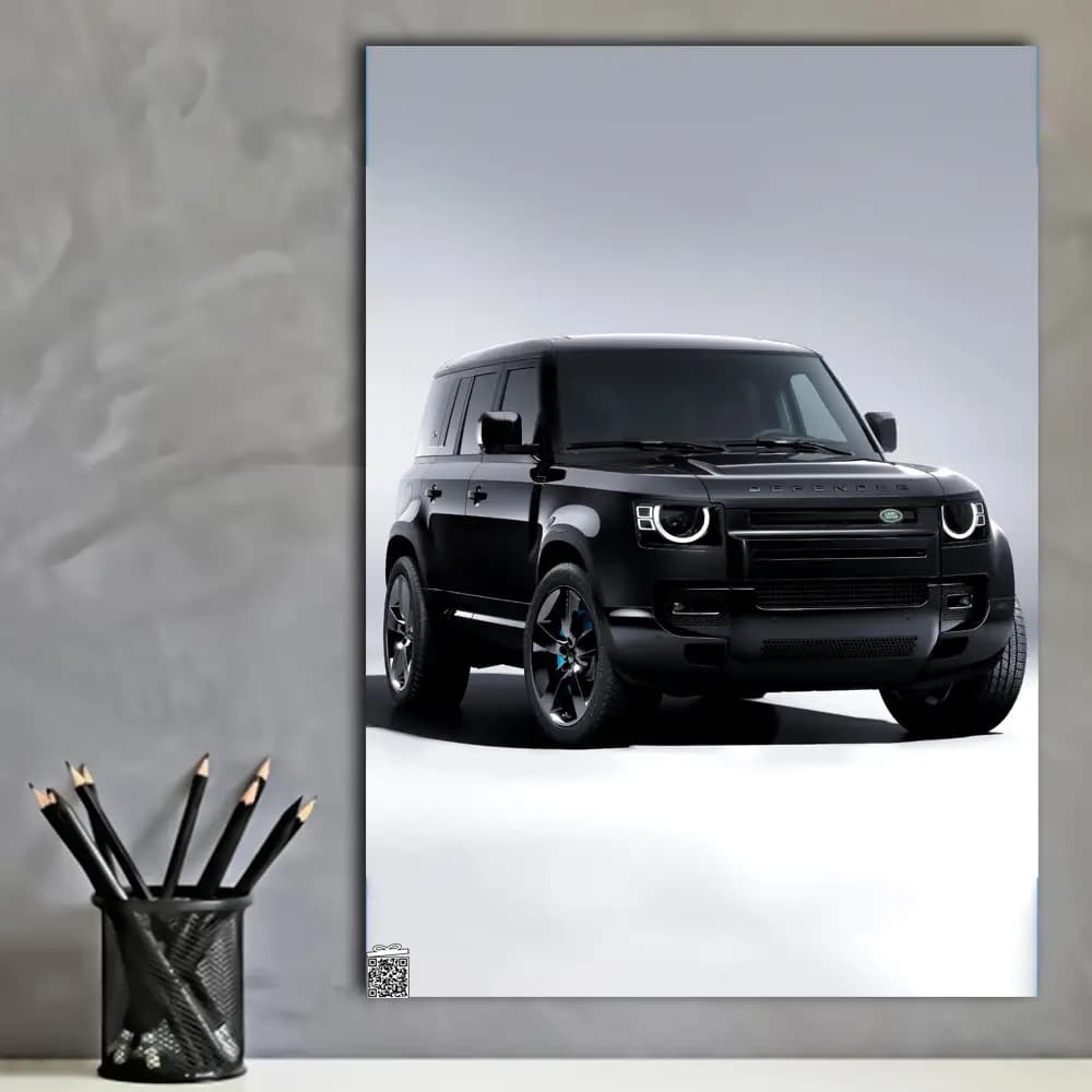 متال پوستر ماشین Land Rover کد C013 — تصویر ۲