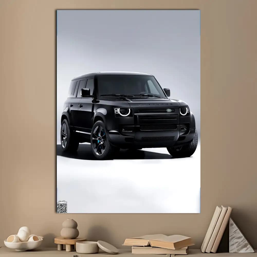 متال پوستر ماشین Land Rover کد C013 — تصویر ۳