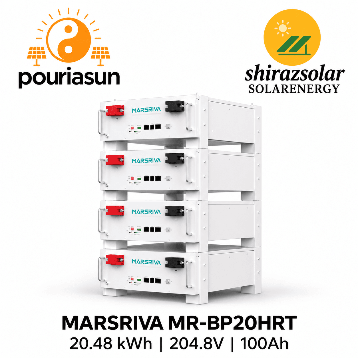 باتری مارسریوا 20.48kWh مدل MR-BP20HRT | پوریا سان