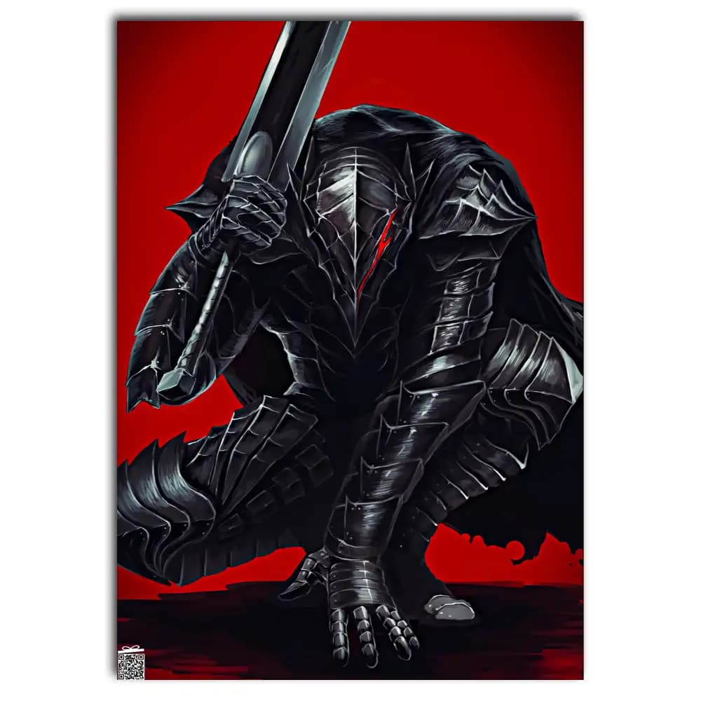 متال پوستر انیمه Berserk کد A014