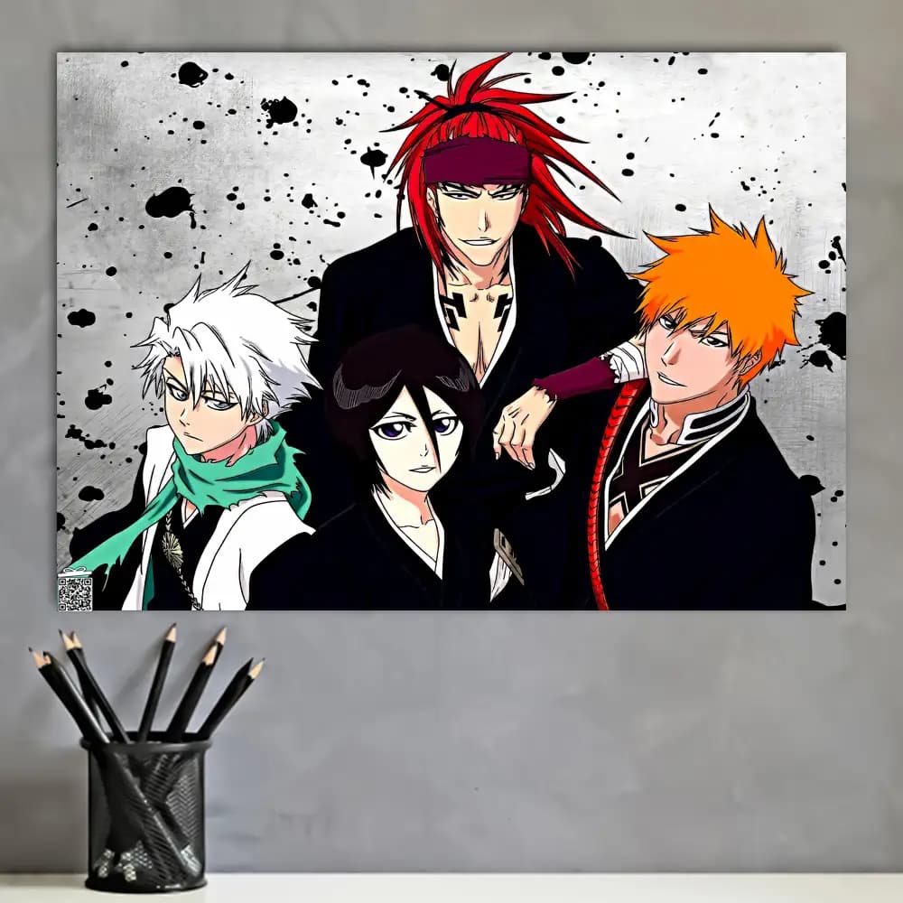 متال پوستر انیمه Bleach کد A005 — تصویر ۲