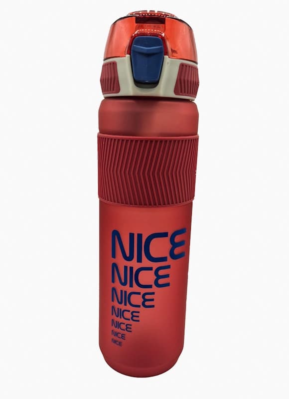 قمقمه ورزشی ایون (EYUN) مدل NICE ظرفیت 1000 میلی لیتر | نیدار با دور سیلیکونی (درب قفلدار + دستگیره) — تصویر ۶