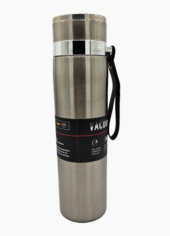 فلاسک استیل ۳۱۶ ورزشی (Bottle Sport) ظرفیت ۱۰۰۰ میلی‌لیتر – بند دار — تصویر ۳