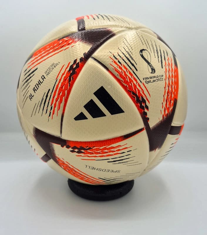 توپ فوتبال آدیداس (Adidas) مدل الرحله (Al Rihla) جام جهانی ۲۰۲۲ – سایز ۵ (پرسی)