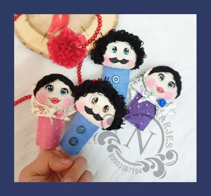 عروسک انگشتی بانمد