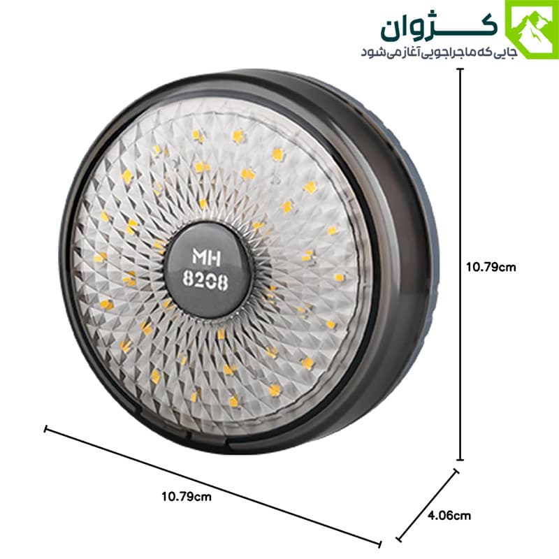 چراغ چادر ریسه ای کمپینگ لایت 8208 — تصویر ۴