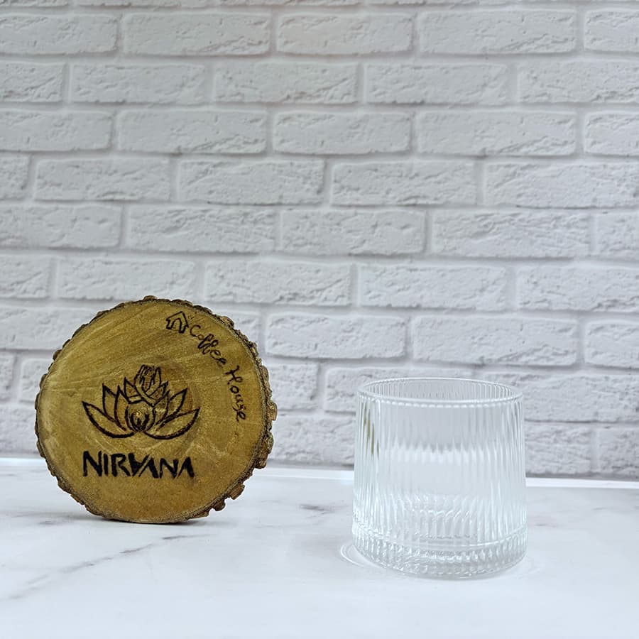 نیم لیوان چرخشی شیشه‌ای (تکی) — تصویر ۲
