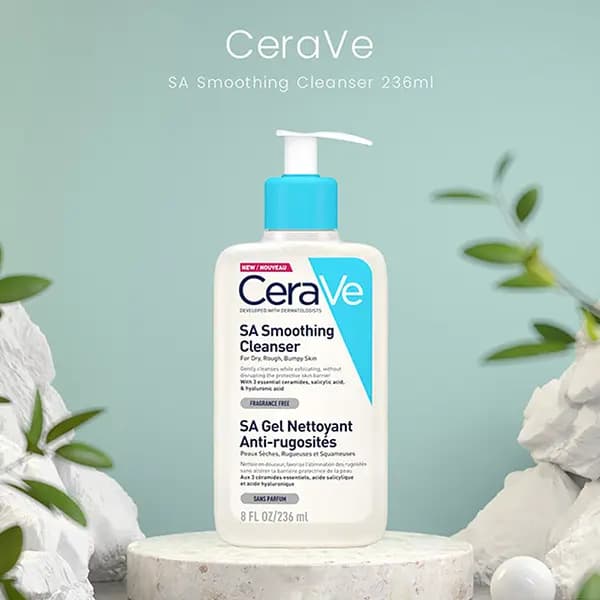 ژل شستشوی سراوی CERAVE حجم 236 میل مدل SA Smoothing — تصویر ۷