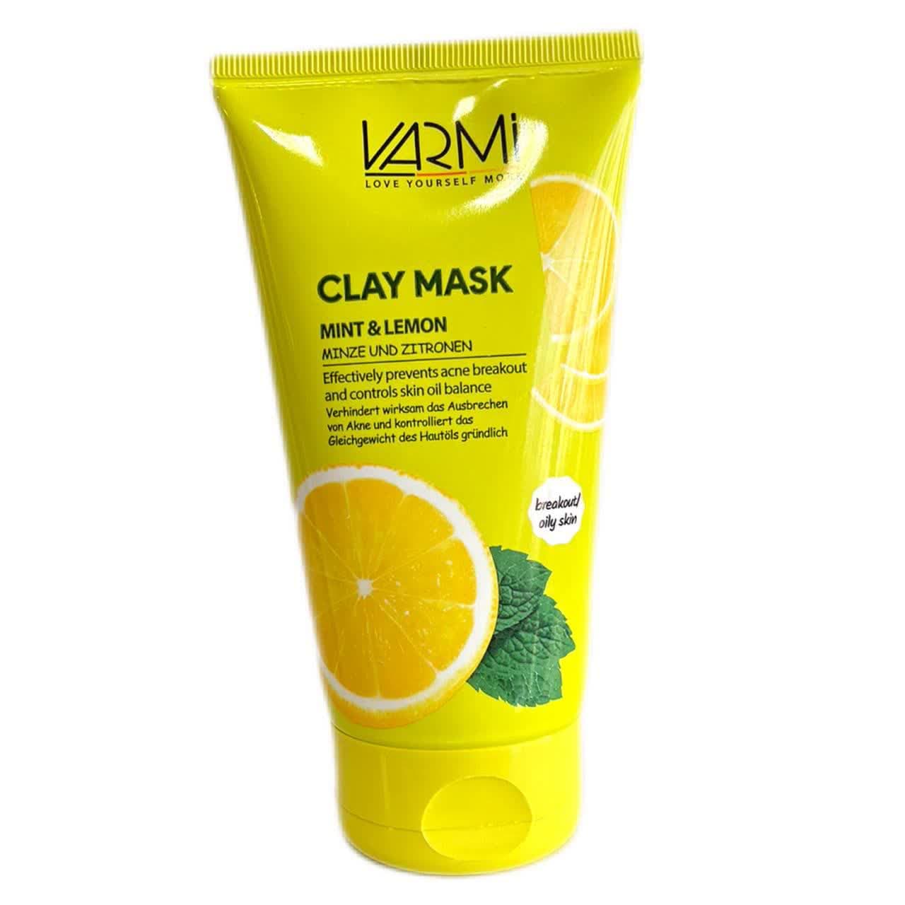 ماسک صورت وارمی حاوی عصاره لیمو ونعناع