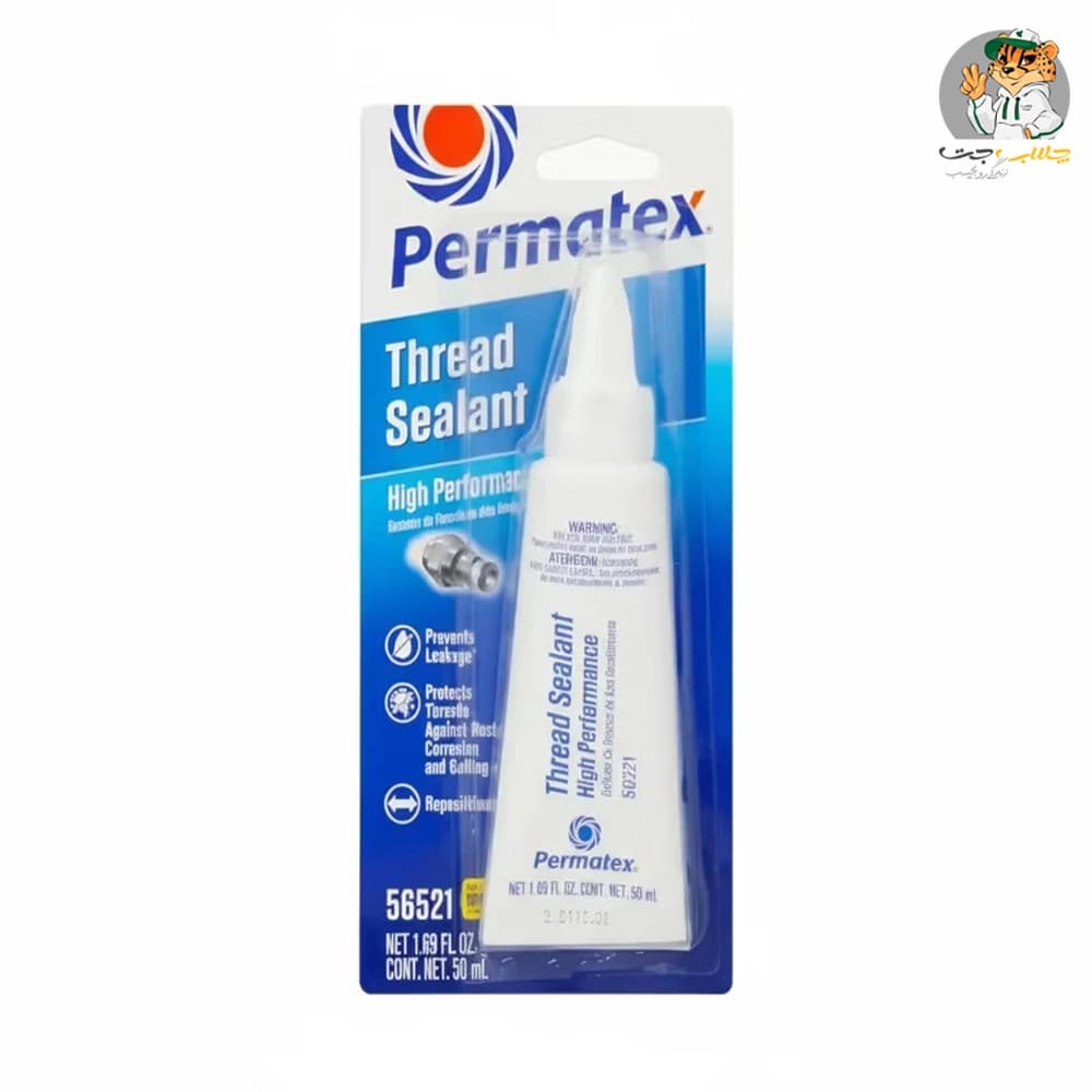 چسب تفلون مایع فشاربالا پرماتکس Permatex Thread Sealant — تصویر ۲