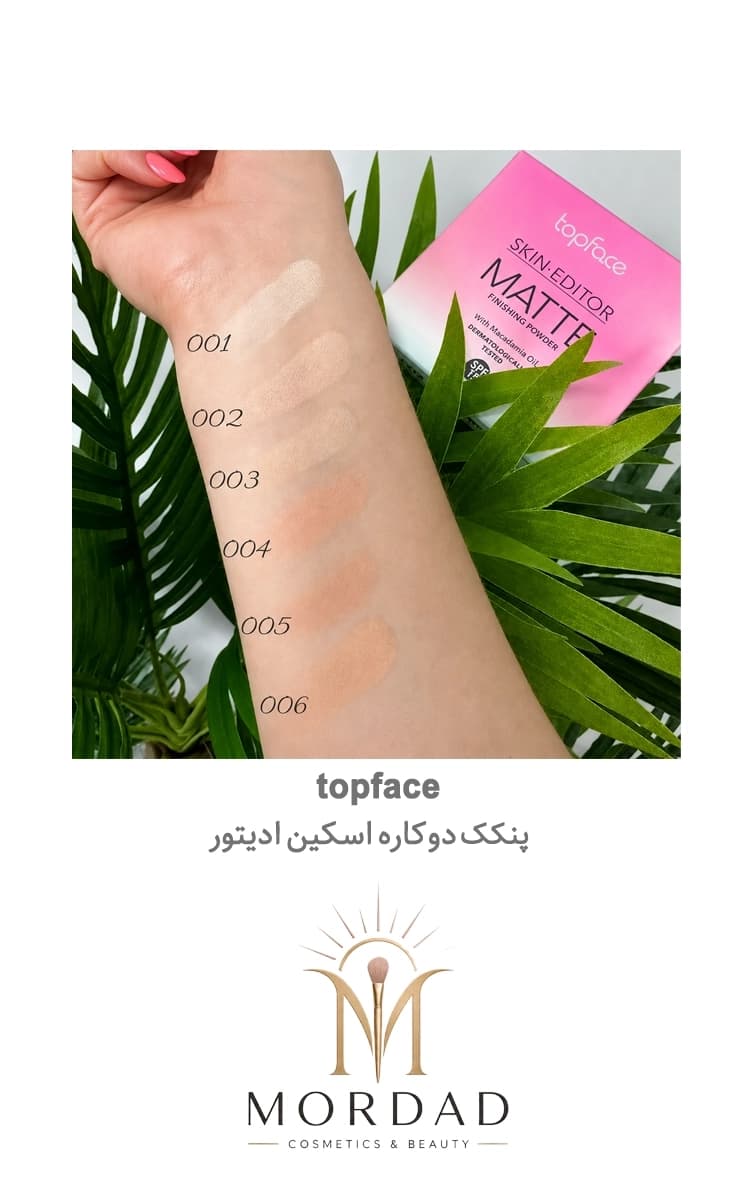 پنکک اسکین ادیتور مات تاپ فیس حجم ۱۰ گرم — تصویر ۸