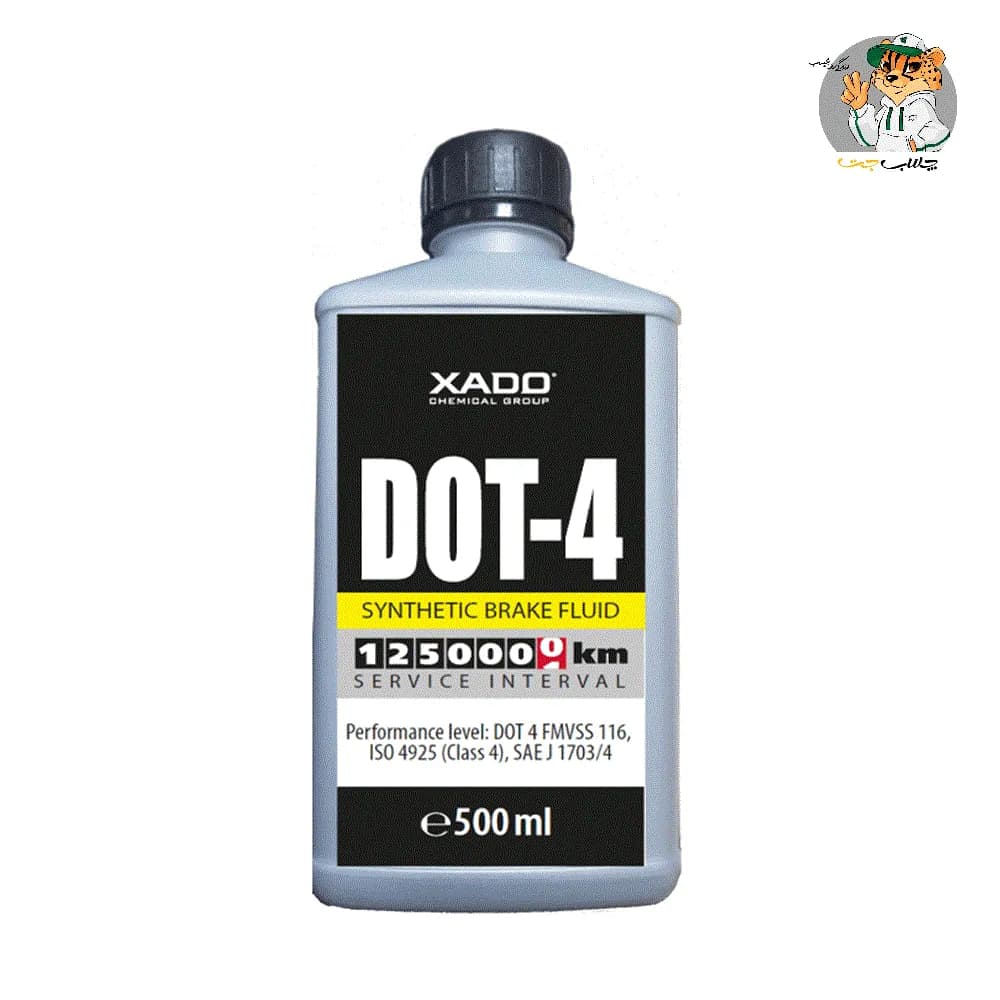 روغن ترمز زادو XADO DOT‑4 — تصویر ۲