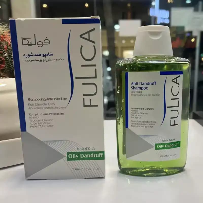 شامپو ضد شوره فولیکا مخصوص موهای چرب – کنترل چربی و رفع شوره سر — تصویر ۴