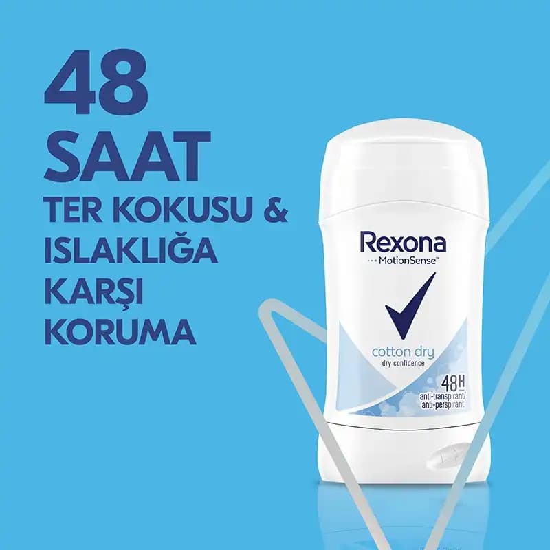 مام ضد تعریق رکسونا مدل Cotton Dry مخصوص بانوان – محافظت 48 ساعته — تصویر ۲