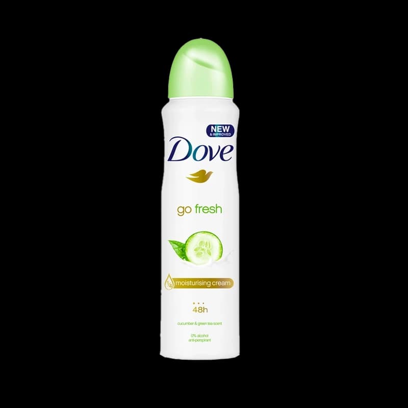 اسپری ضد تعریق داو Go Fresh با رایحه خیار و چای سبز – محافظت 48 ساعته